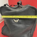 Colombian Black Leather Bag