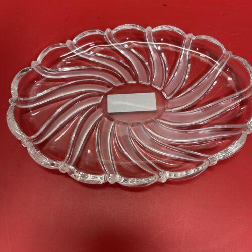 Mikasa Crystal Bowl Grapes and Figs & Serving Plate