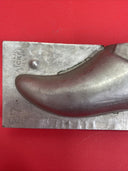 B-M Chocolate Solid Nickel Silver Dutch Shoe #27 Candy Mold Vintage