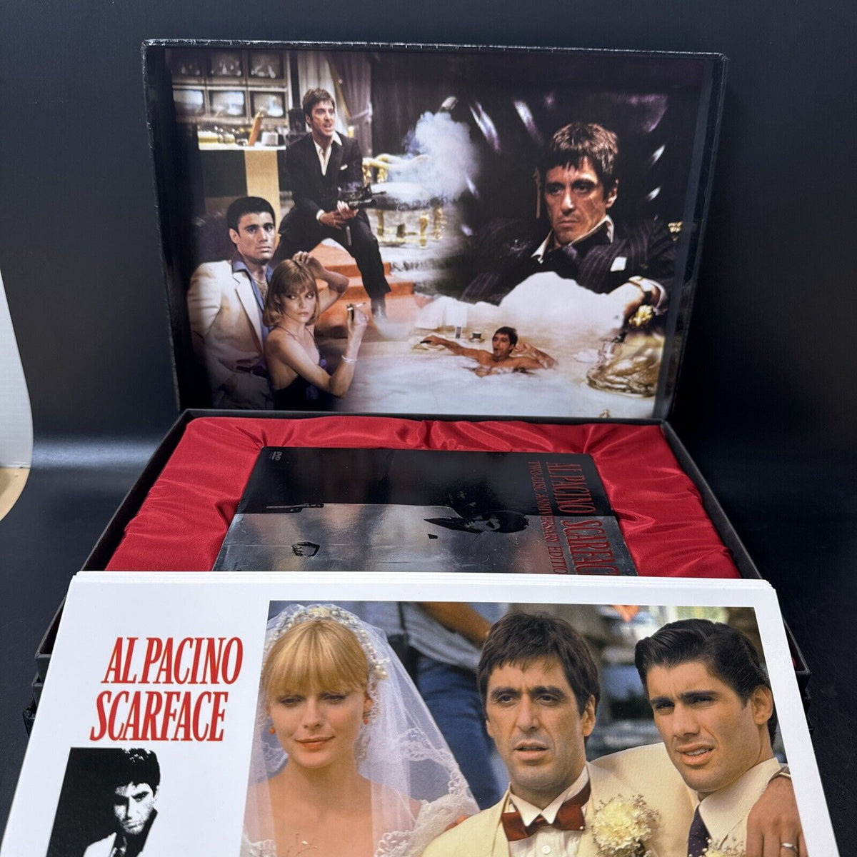 Scarface Al Pacino Two Disk Anniversary Edition In Original Black Box