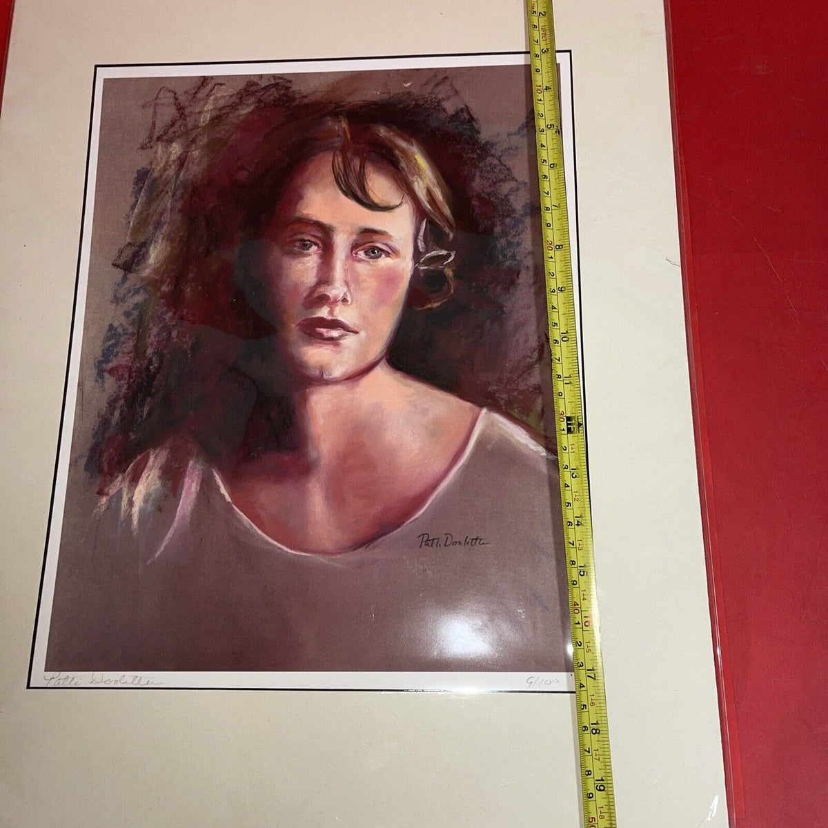 Helen (De Clasper)White Was Painted by Patti Doolittle Giclee Print 9/100