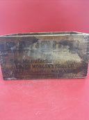 Vintage SUPER RARE SAPOLIO WOOD CRATE/BOX