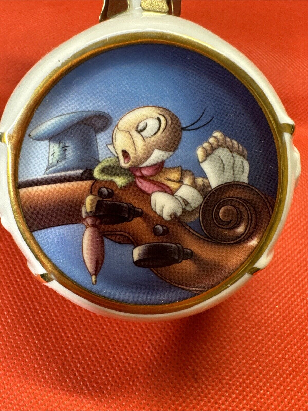 Jiminy Cricket On Violin Christmas Tree Ornament It Came Upon A Midnight Clear