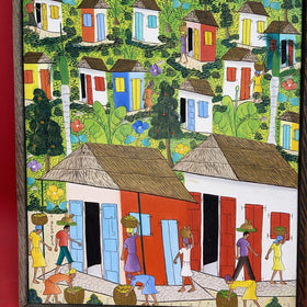 Cyrill Desprez (Haiti) oil painting 16x12in