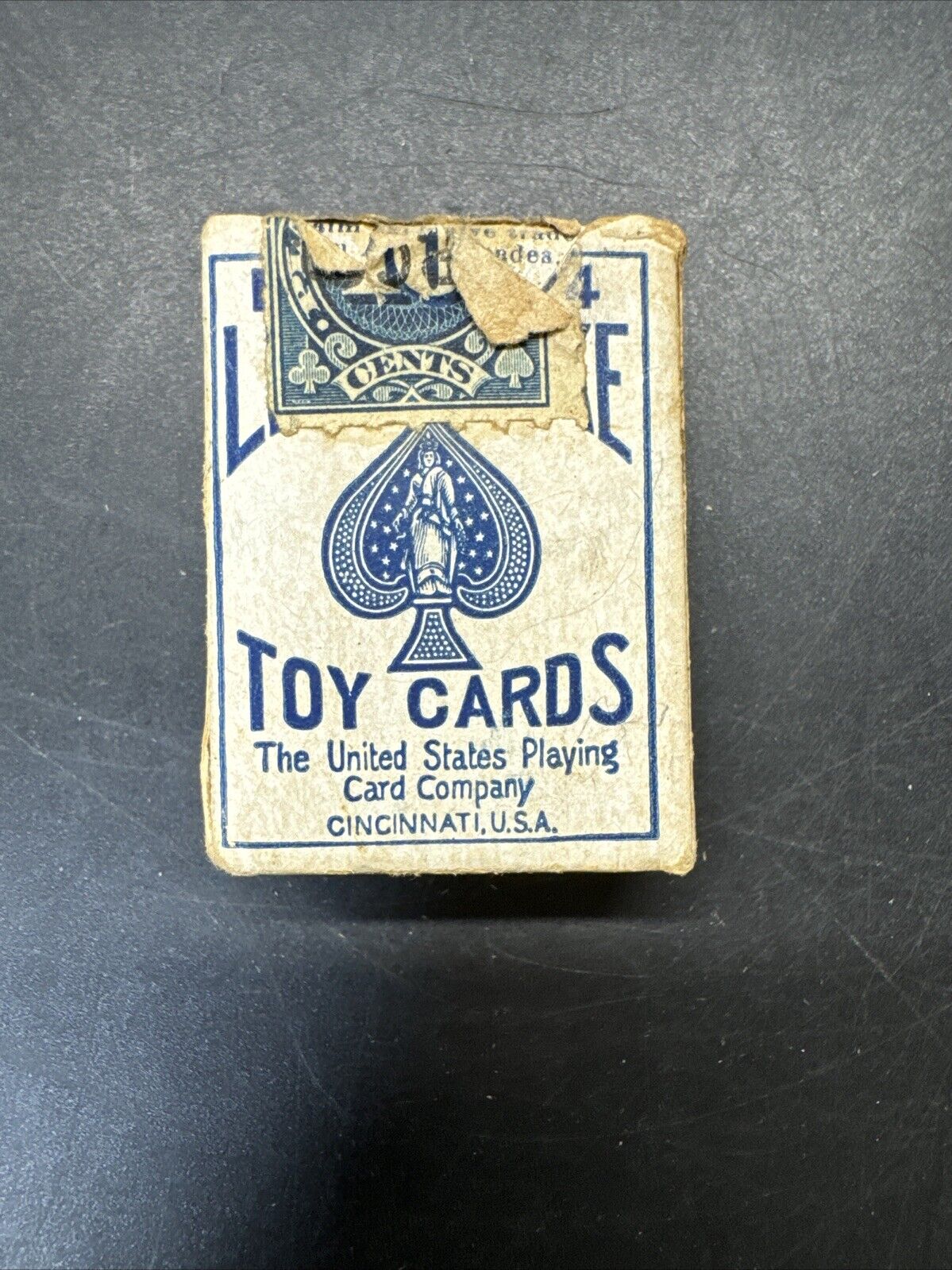 VTG Miniature Playing Cards/ Lot Of 2