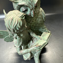 Under The Sun 2002 Statues 9" Fairy With Owl