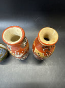 Vintage Japanese Mini Vases/ Set Of 4