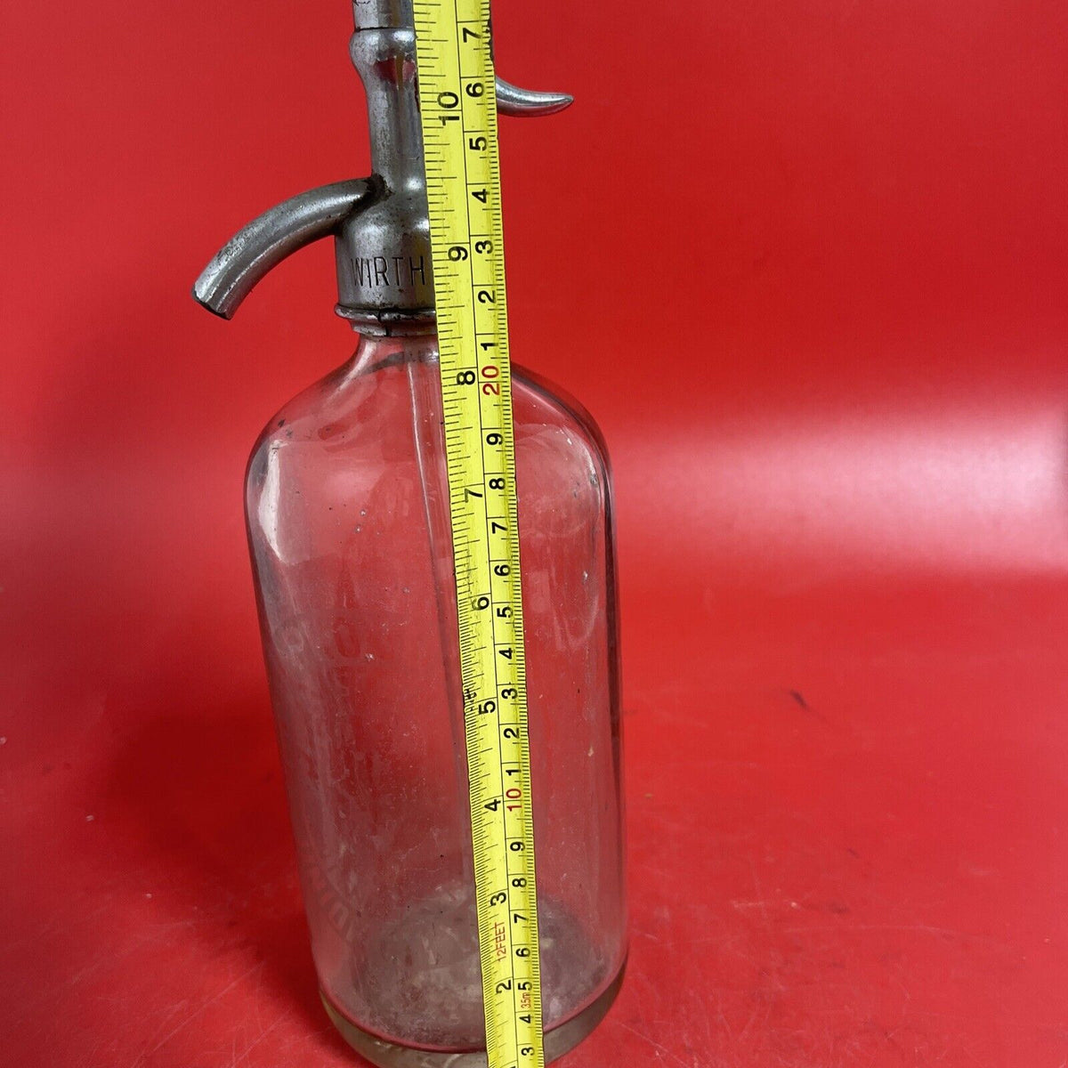 Vintage  Bottle Wirth Products CO.Union City,N.J.