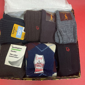Vintage Socks Lot 7 .(10-13 )Made In USA