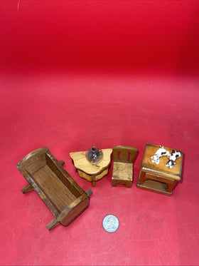 Vintage Dollhouse Furniture Lot  #5