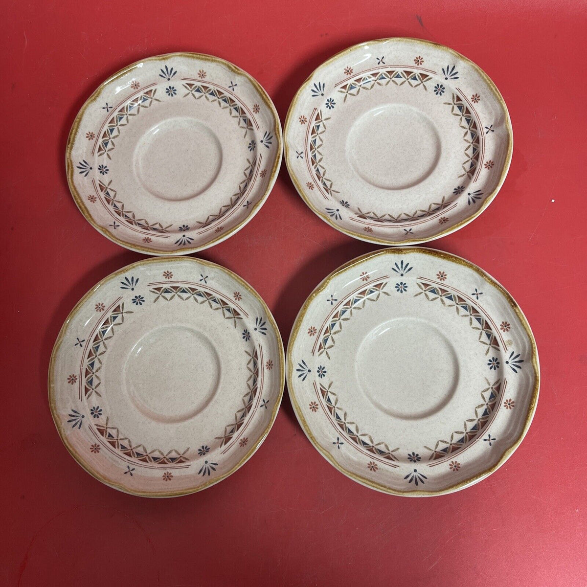 International China Stoneware HEARTLAND Saucer - Japan Lot 4