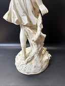 Rudolstadt Germany Porcelain Figurine Sculpture 18”