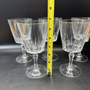 Cristal d'arques cordials Avignon glasses/ Set Of 5