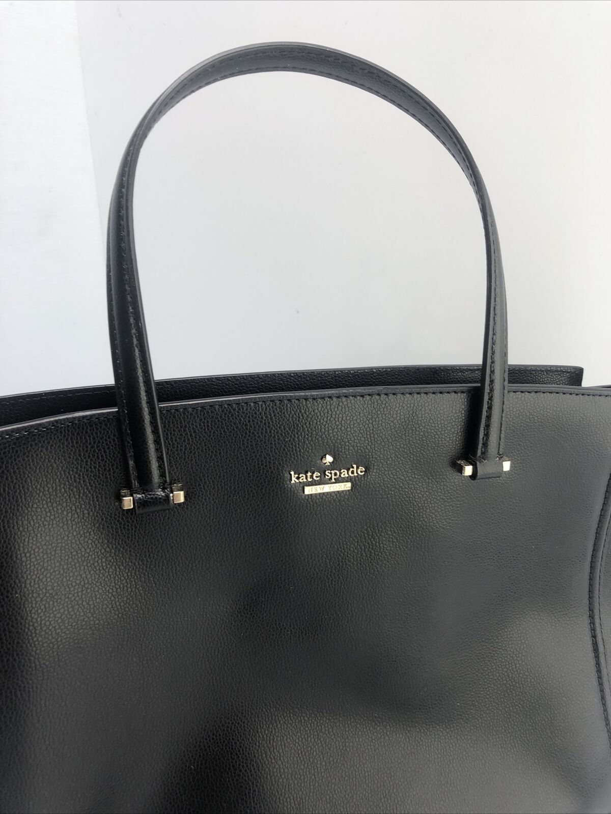 Kate Spade Hayden Jackson Street Leather Satchel Black