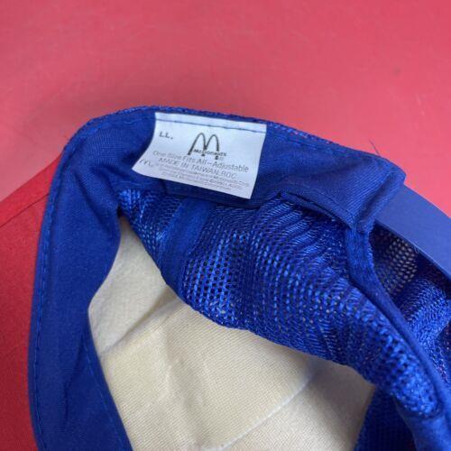 VINTAGE 1980s McDonald's USA Olympics Eagle Trucker Mesh Snapback Hat Cap Lot 3
