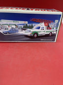New 1994 Hess Rescue Truck Ladder Fire Sound Siren Horn Lights New Box