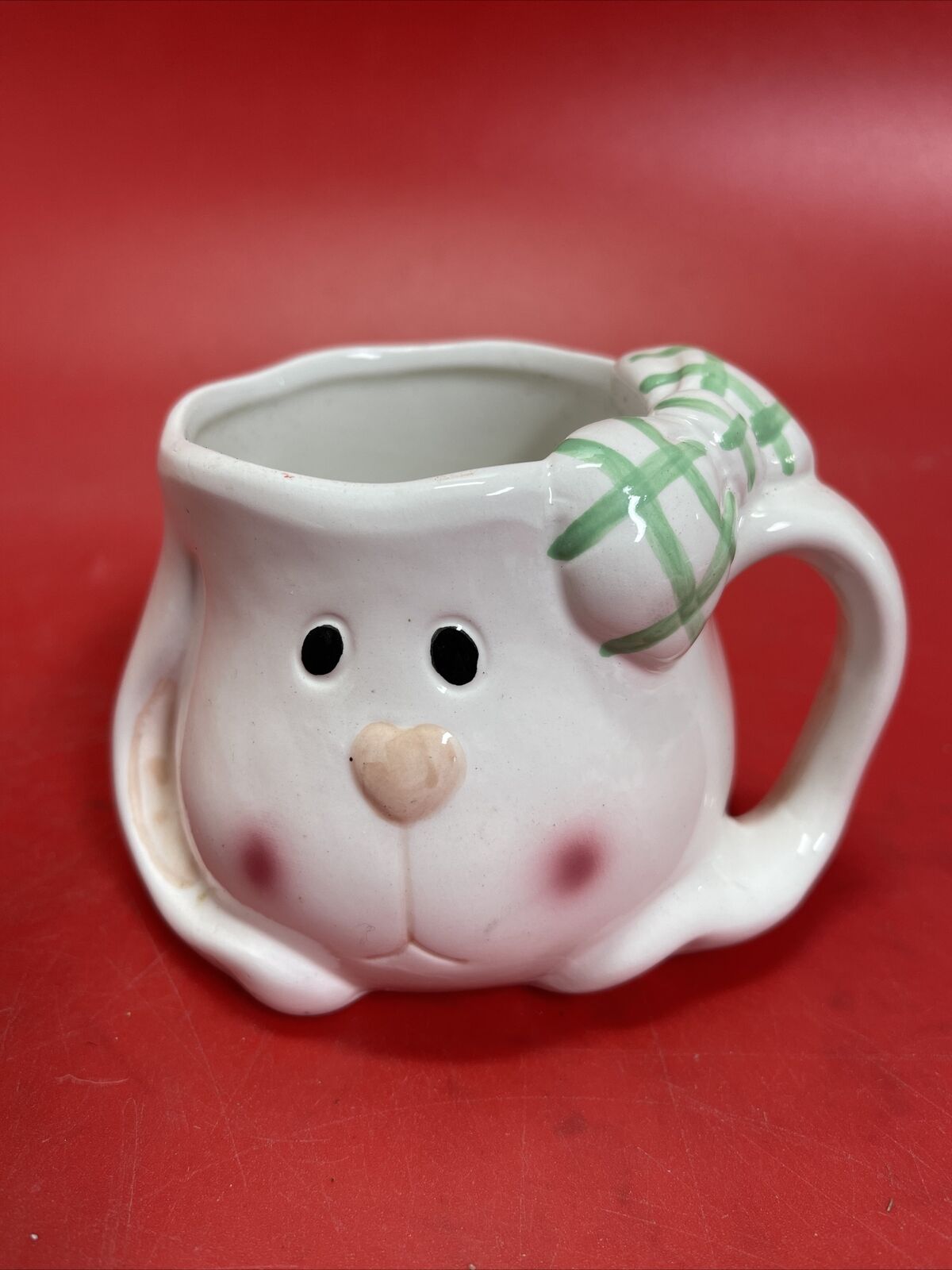 Vintage Bunny Easter Ceramic Collectible Mugs