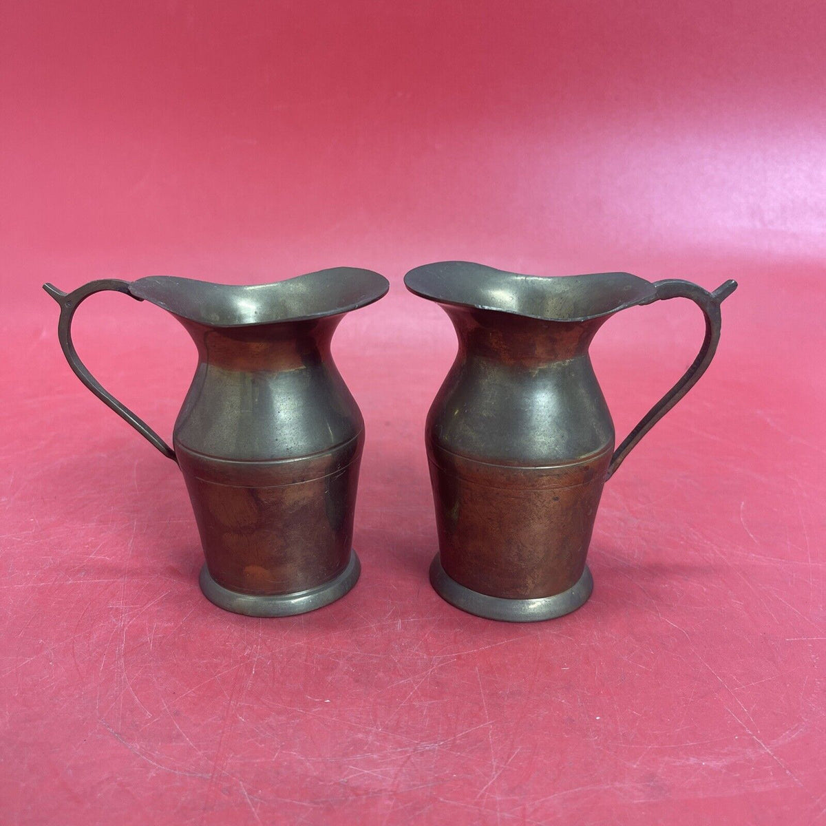 Vintage Brass Pitcher Made in India Lot 2