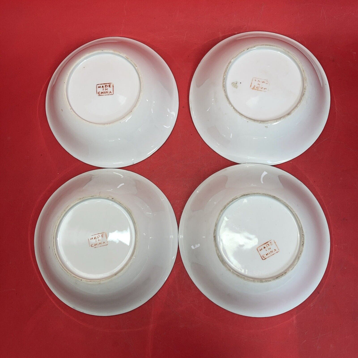 Japanese Porcelain Decorated Hong Kong Rose Medallion Bowl 7” Lot 4