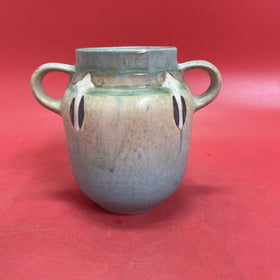 Roseville Pottery '' Montacello '' Aqua Color Vase, Shape no 560-6, In 1931
