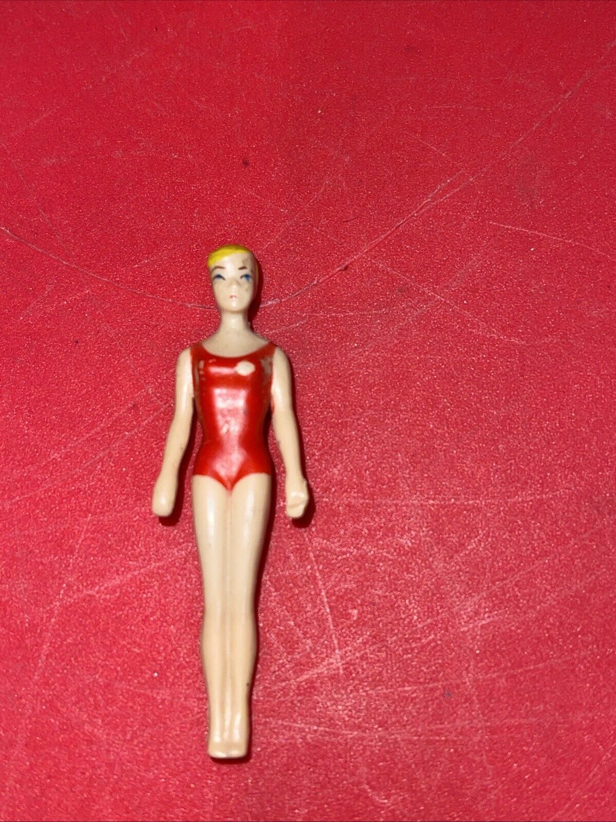 Vintage 1965 Mattel BARBIE Doll Plastic  Doll Miniature