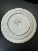 Vintage MSI Brown Monterrey 7 Bread & Butter Plates 6 1/4 in And 1 Dinner 10.5in