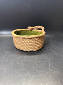 Vintage Ceramics Pottery Leaf  Bowl 5 1/4”