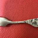 Vintage Brass Lion Salt Dip Salt Cellar Spoon Made In Italy