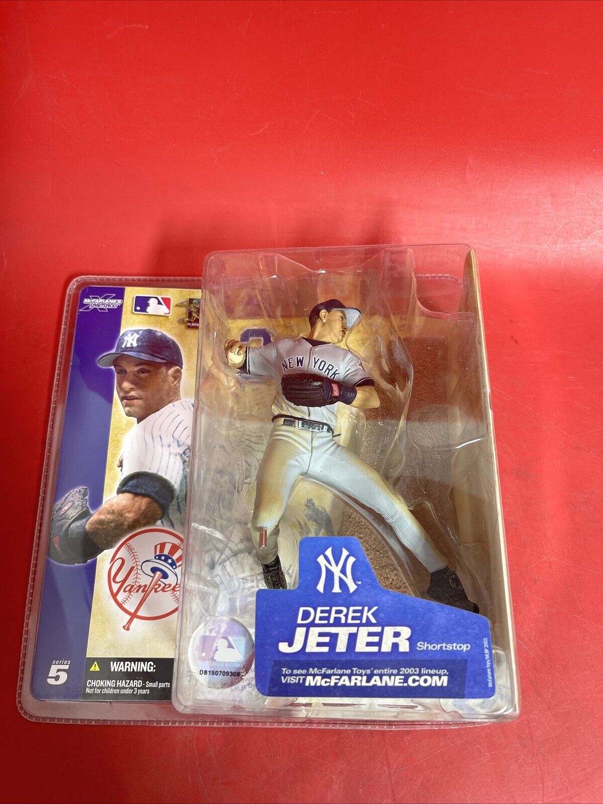 McFarlane MLB Figures: Derek Jeter/Mark Prior/Jason Kendall Lot 3