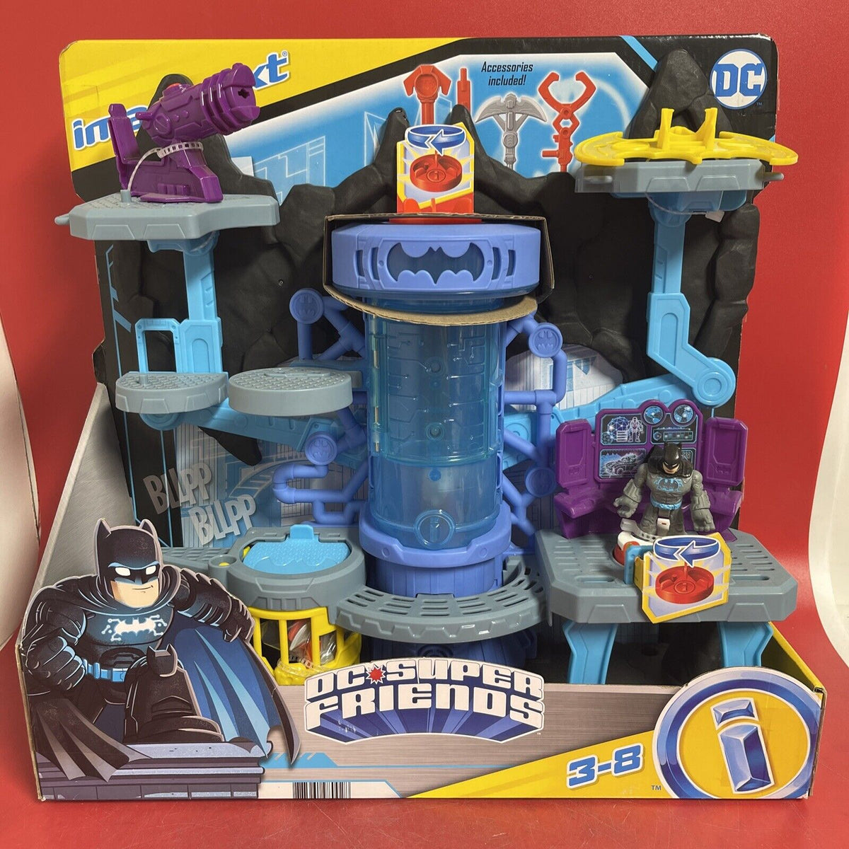 Imaginext DC Super Friends Batman Bat-Tech Batcave Playset