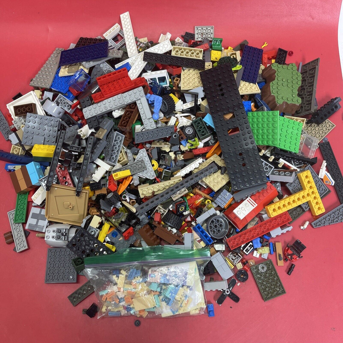 Lego Lot Bulk Mixed Building Bricks Blocks Parts Pieces Lot A 3lbs #7