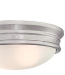 Westinghouse 6370700 Light 13"W LED Flush Mount - Brushed Nickel