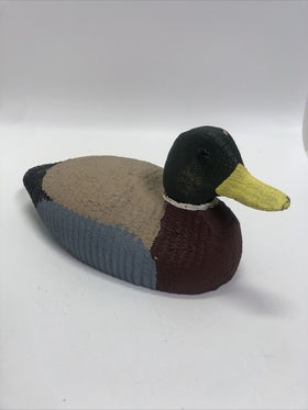 Hand Painted & Hand Sculptured Ruddy Duck Figurine