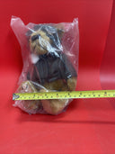 US Airways Pilot Teddy Bear Aviator Bomber Jacket Stuffed Animal Plush Vintage