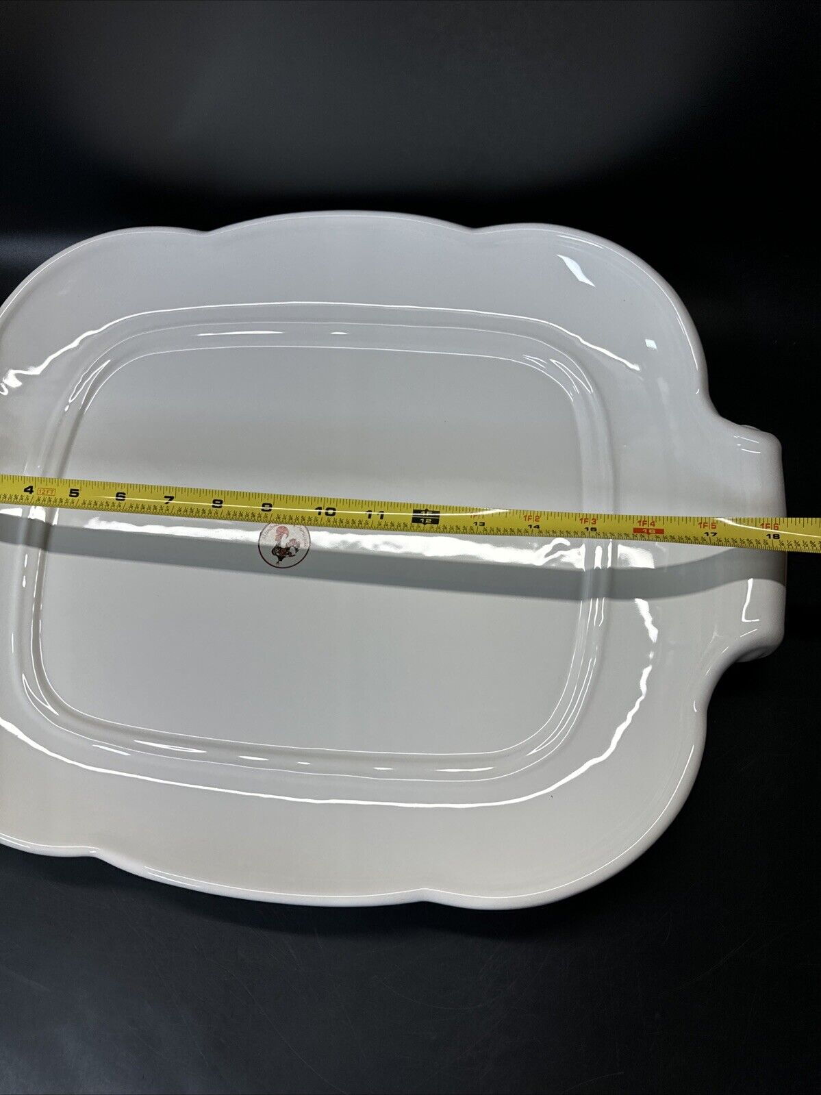 Serving Big Plate, Made In Portugal
