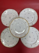 VICTORIA CARLSBAD  Plates - Flowers, AUSTRIA - 8-1/2" Diameters Lot 5