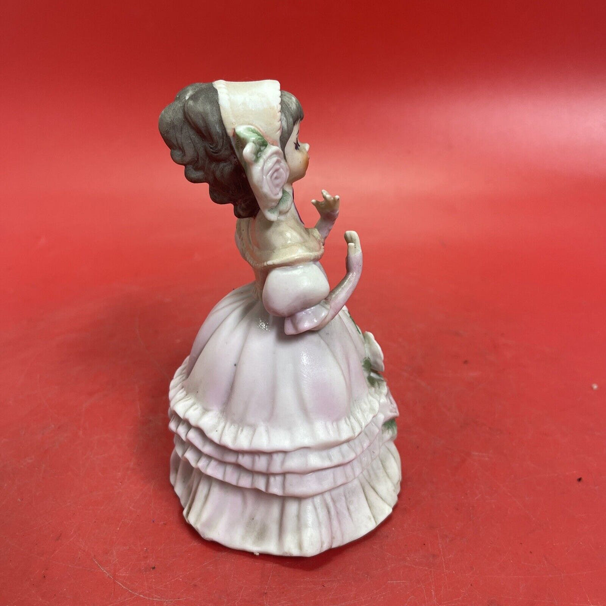 Lefton ceramics - Vintage Southern belle Pink