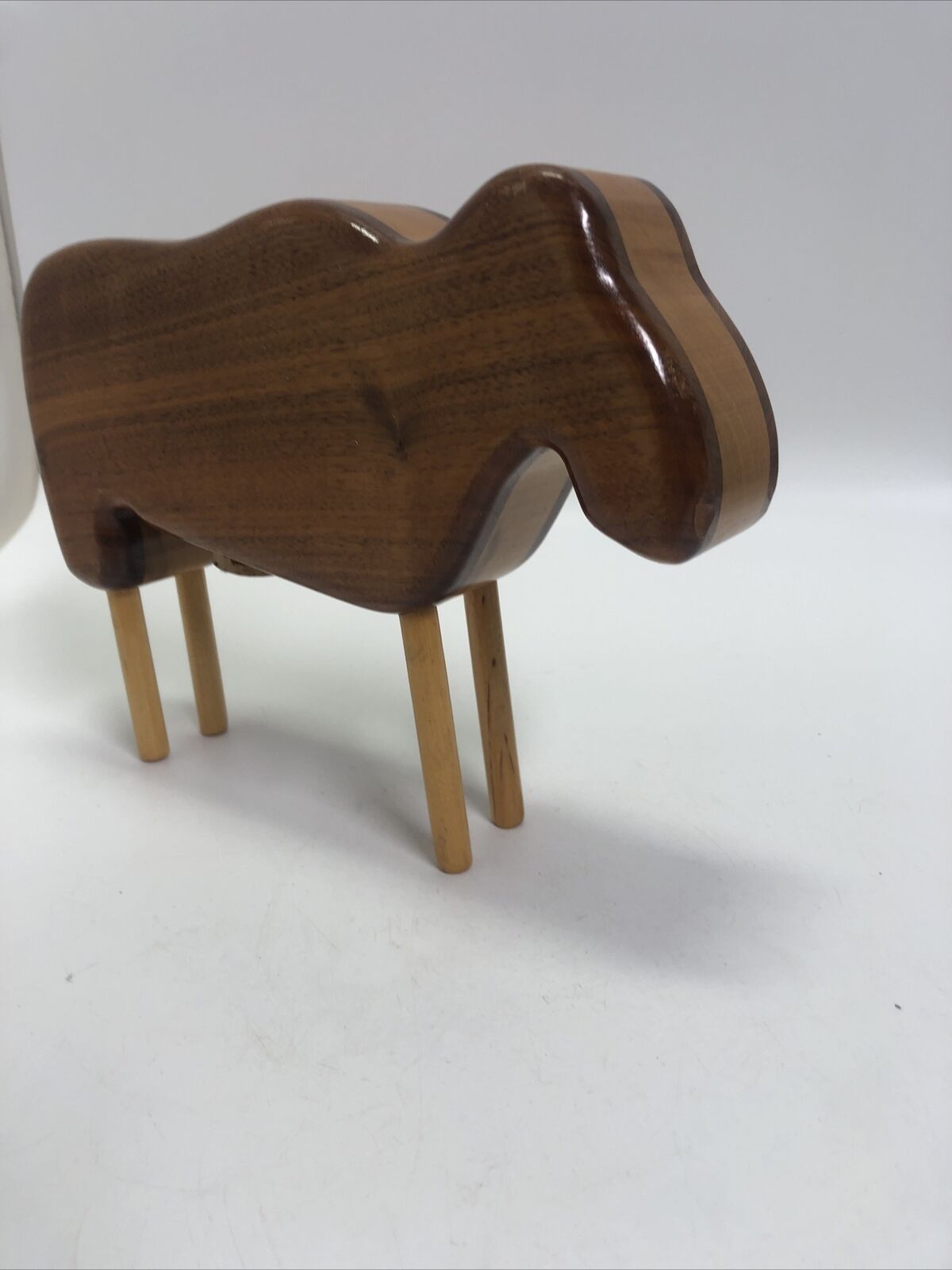 West Elm Wood Animal Decorative Decor Statue