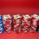 World Poker Tour Chips (299 Total) 149 Blue 50 Black 100 Red