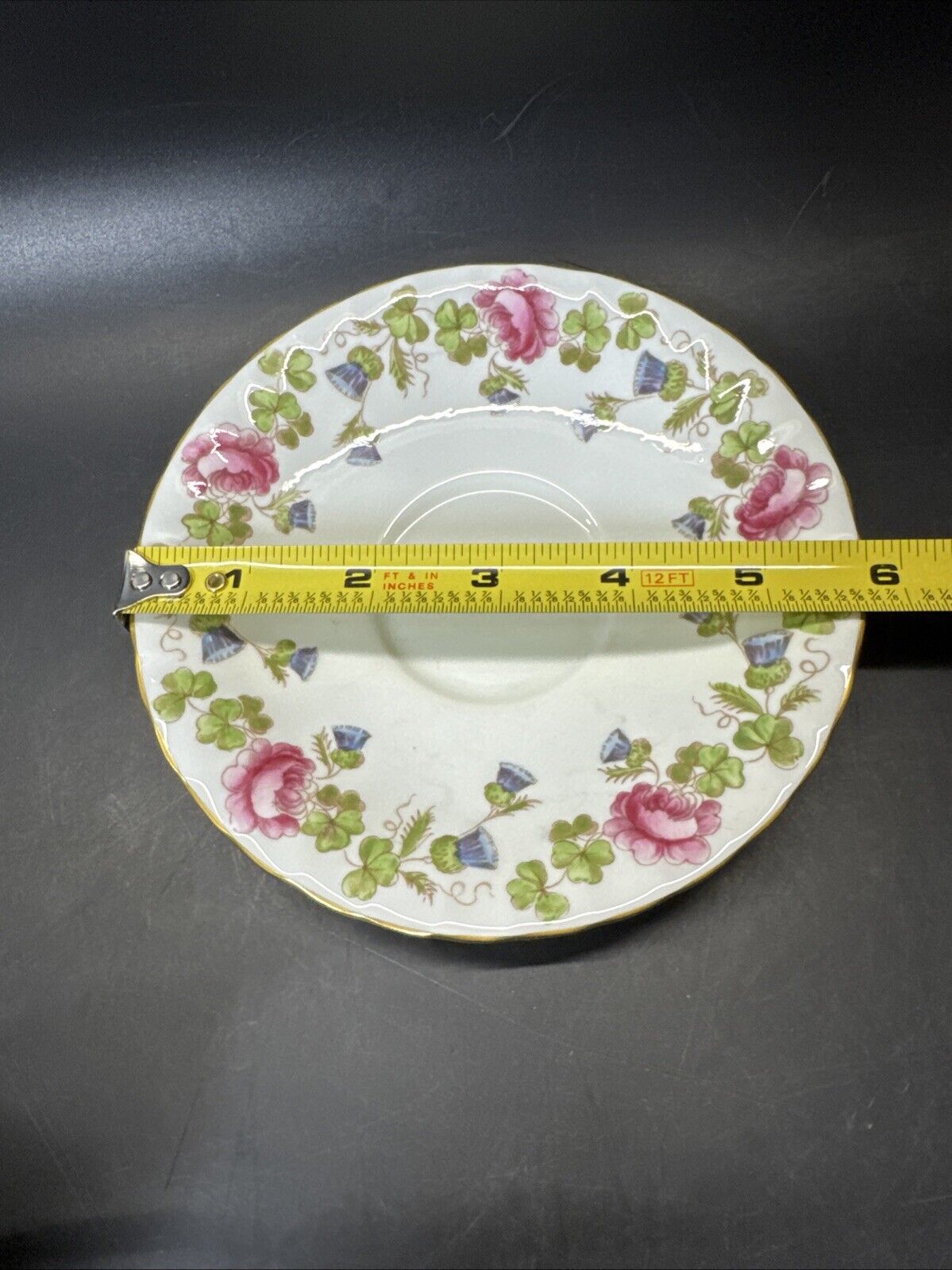 Aynsley Queen Elizabeth II 1953 Coronation Teacup and Saucer  - England