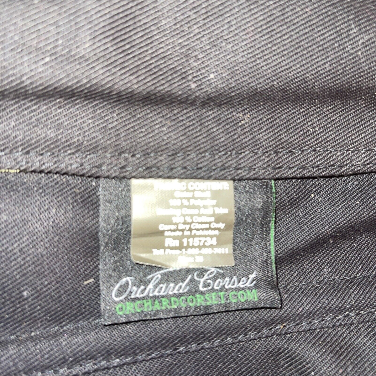 Beautiful Women's Corset Green Atlas Size 38