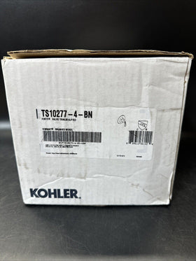 Kohler Forte Control Valve Trim Vibrant Brushed Nickel, Missing Some Parts!