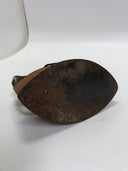 VINTAGE SAD IRON WITH COPPER BASE