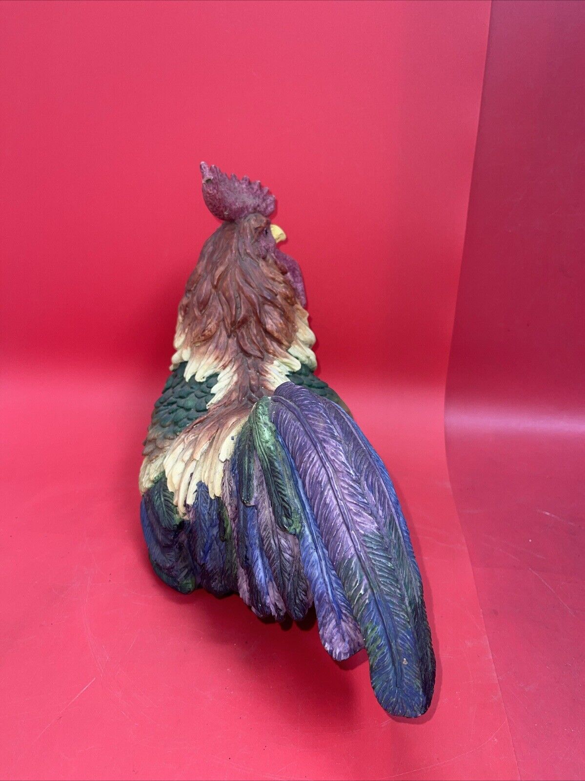 VINTAGE POLYRESIN ROOSTER COUNTRY KITCHEN.