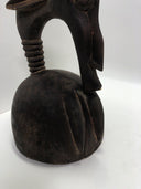 Lg Bamana Male Antelope Chiwara Helmet From Mali, Africa