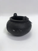 ANTIQUE HAND HAMMERED COPPER KETTLE APPLE BUTTER POT CAULDRON IRON HANDLE HEAVY