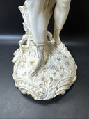 Rudolstadt Germany Porcelain Figurine Sculpture 18”