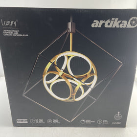 Artika PDT-LU-HD2 Luxury 29W Integrated LED Pendant Light - Black