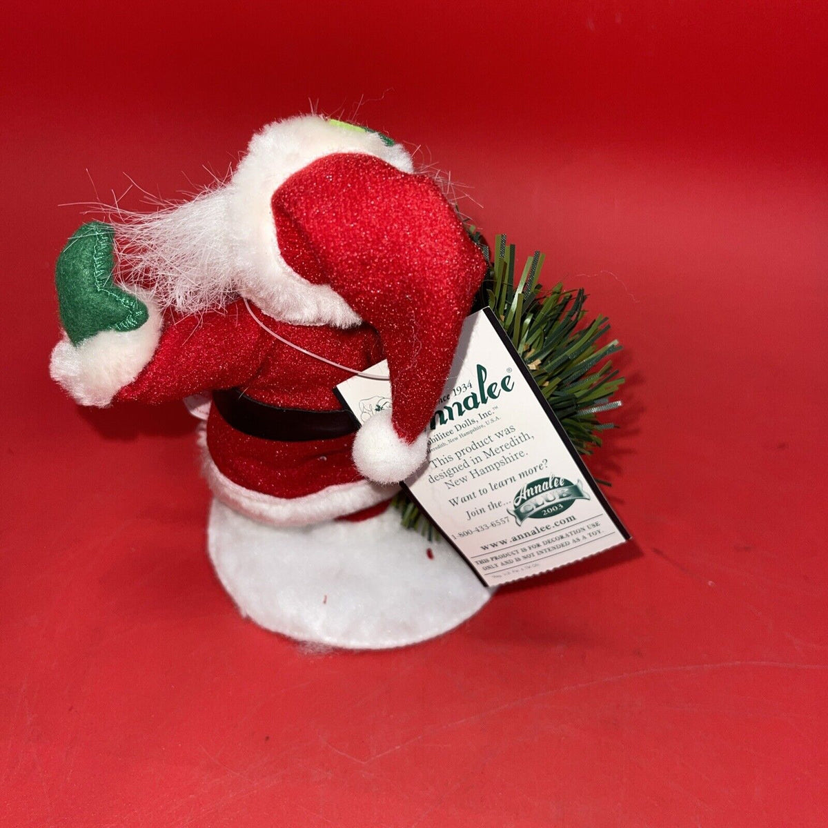 ANNALEE DOLL CHRISTMAS SANTA CLAUS LOT 3