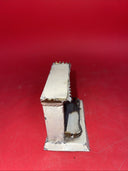 Antique, Dollhouse,  Tin & Soft Metal Fireplace, Shabby & Chic!